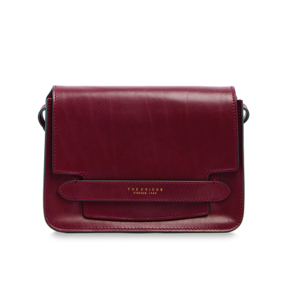 The Bridge LUCREZIA - Leather Crossbody Bag Medium