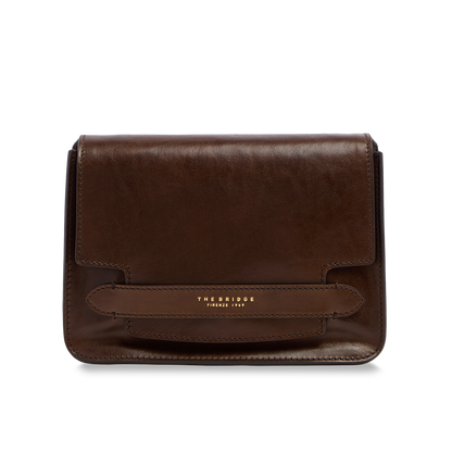 The Bridge LUCREZIA - Leather Crossbody Bag
