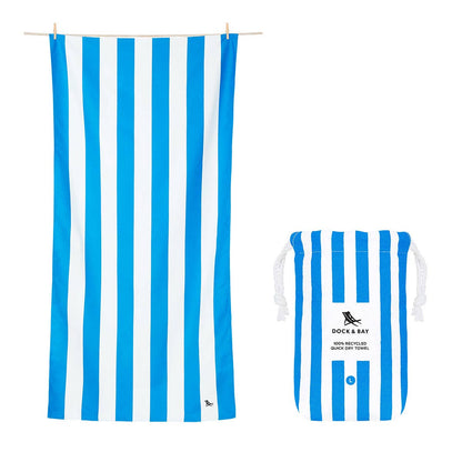 Dock &amp; Bay Quick Dry Classic Large Beach Towels