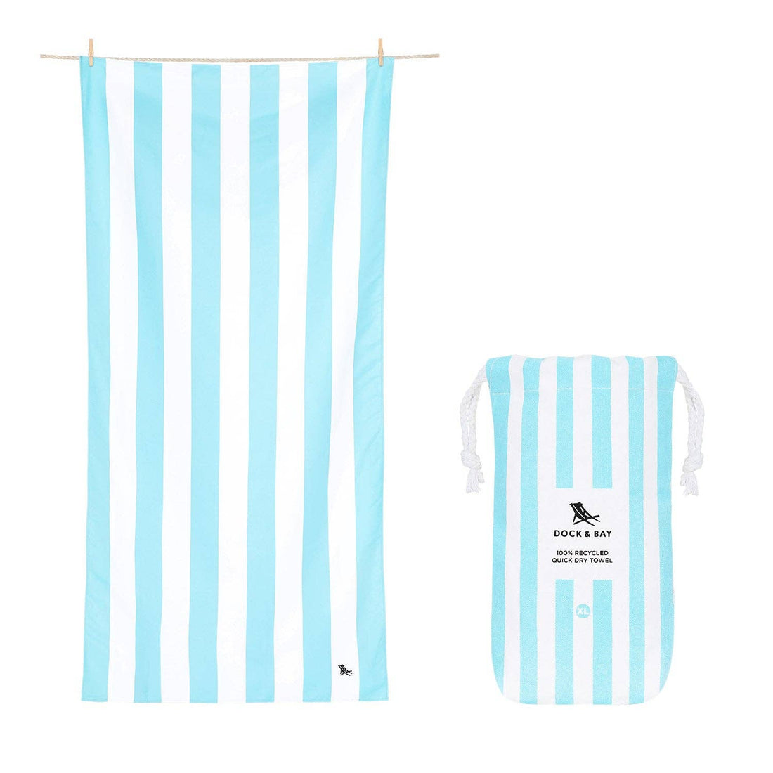 Dock &amp; Bay Quick Dry Classic XL Beach Towels