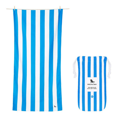 Dock &amp; Bay Quick Dry Classic Large Beach Towels