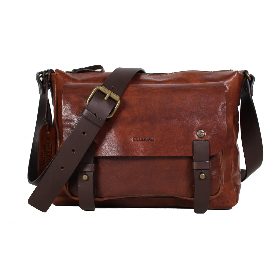 Chiarugi Old Tuscany Reporter Bag