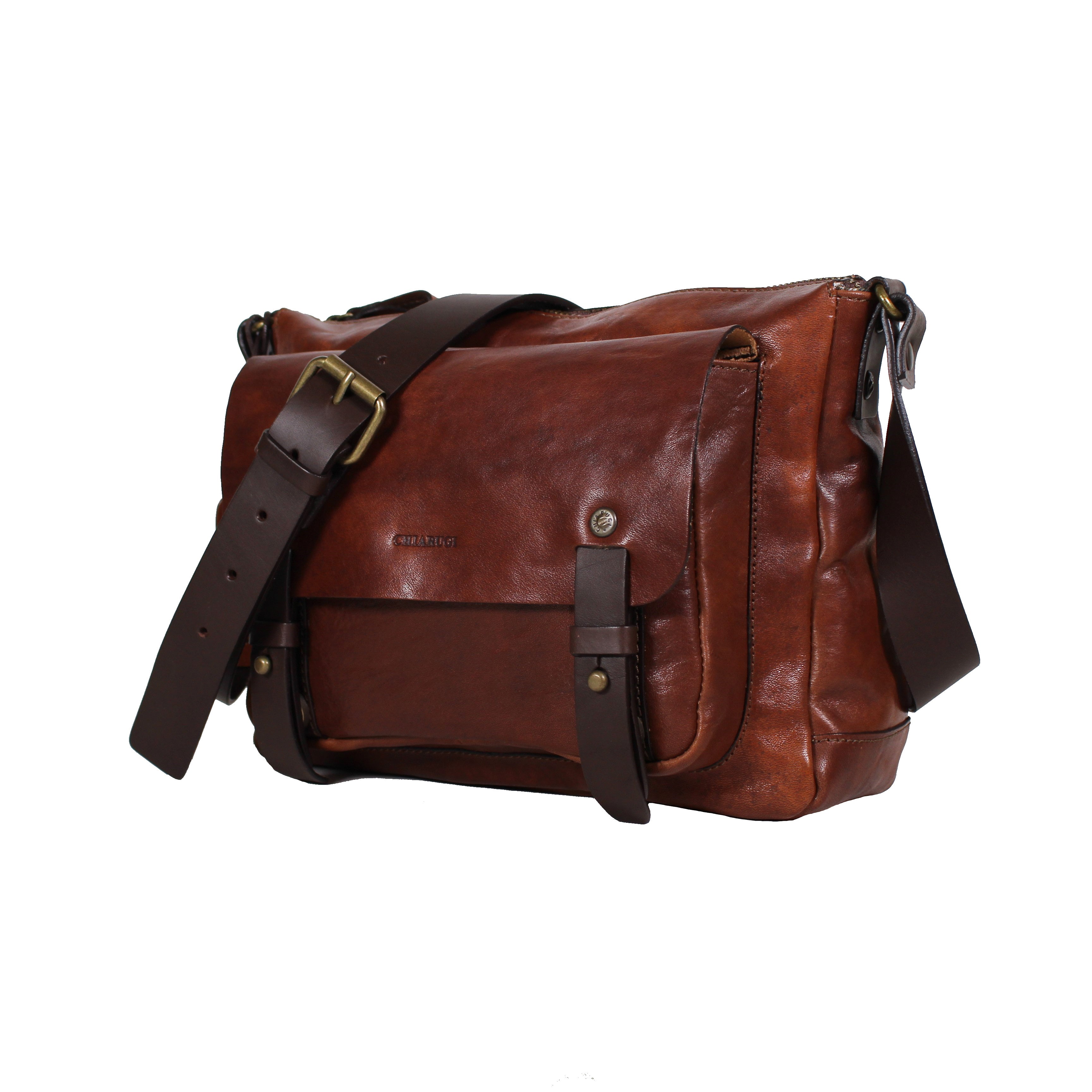 Chiarugi Old Tuscany Reporter Bag