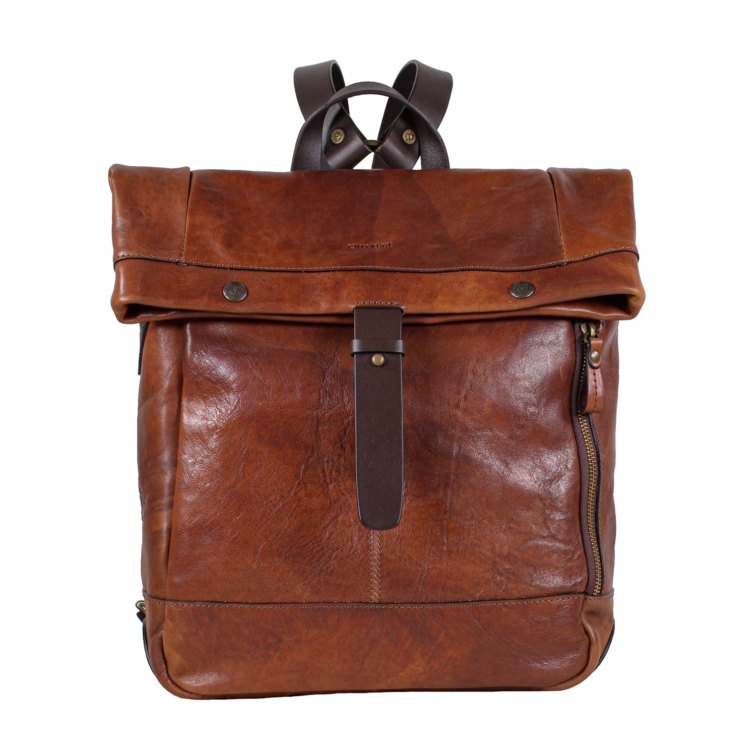 chiarugi leather backpack Chiarugi Laptop Backpack