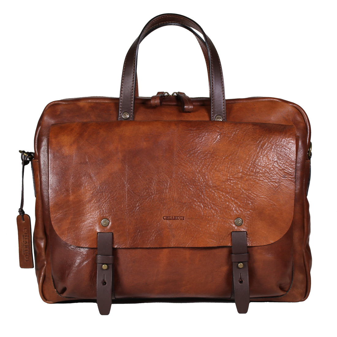 Chiarugi Classic Italian Front Pocket Briefcase