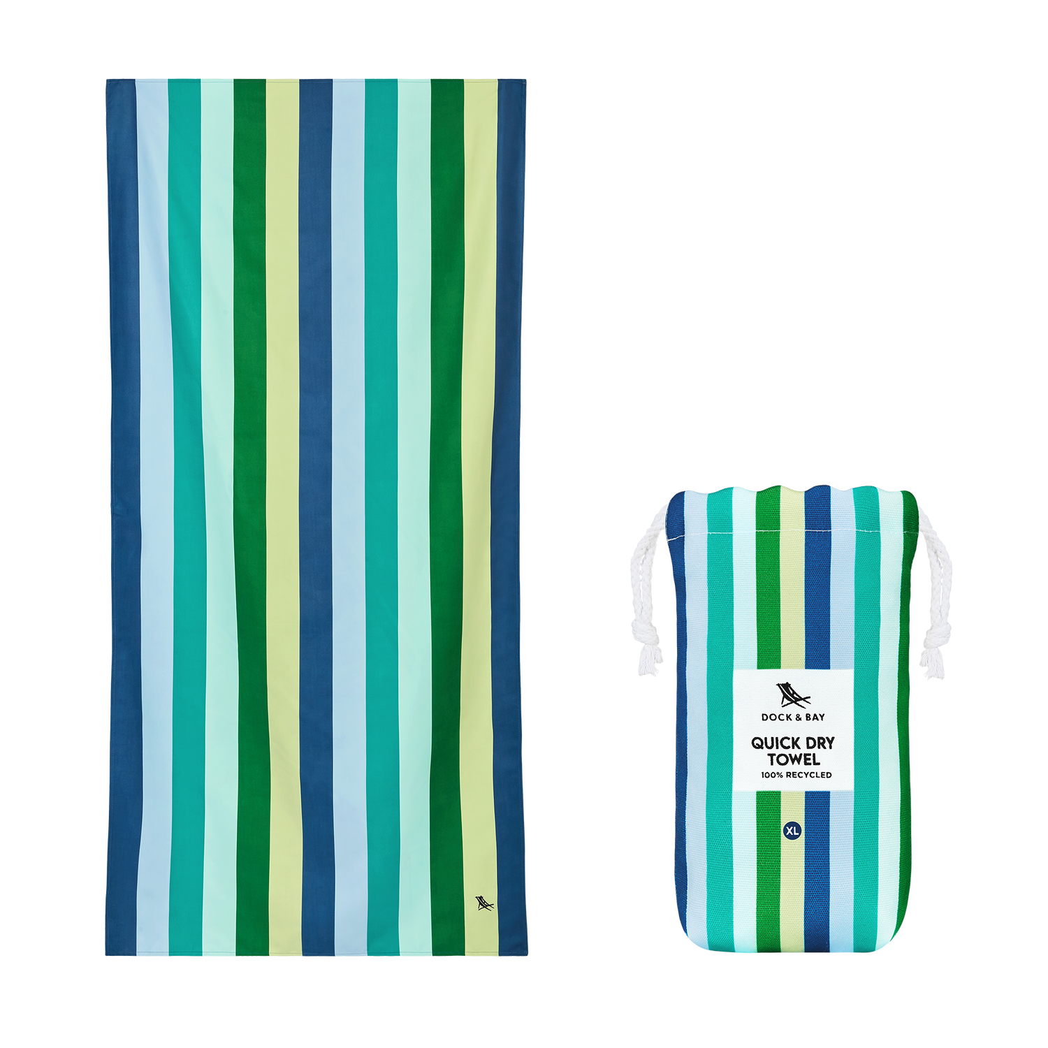 Dock &amp; Bay Quick Dry Design Towels - Large