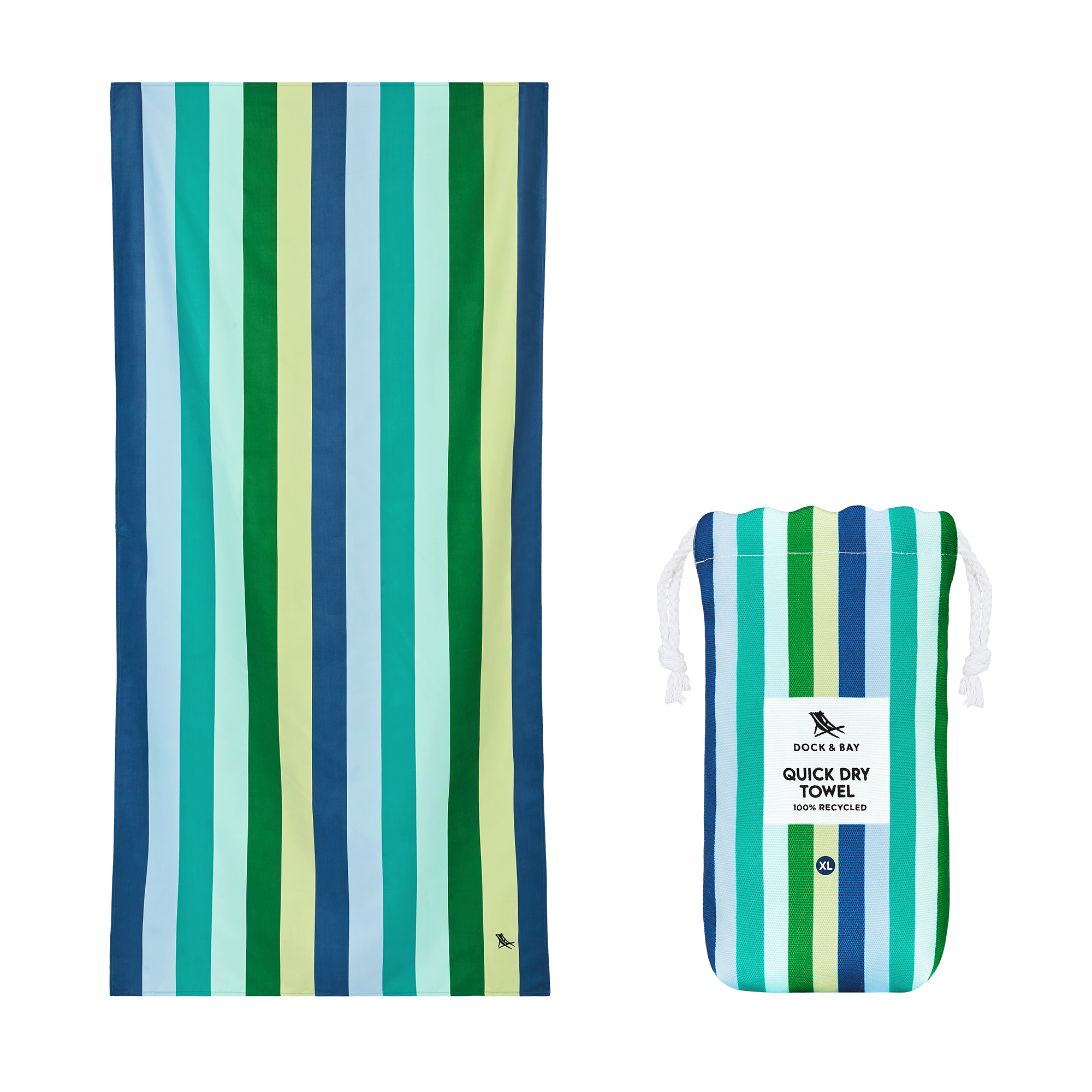 Dock &amp; Bay Quick Dry Design Towels - Large