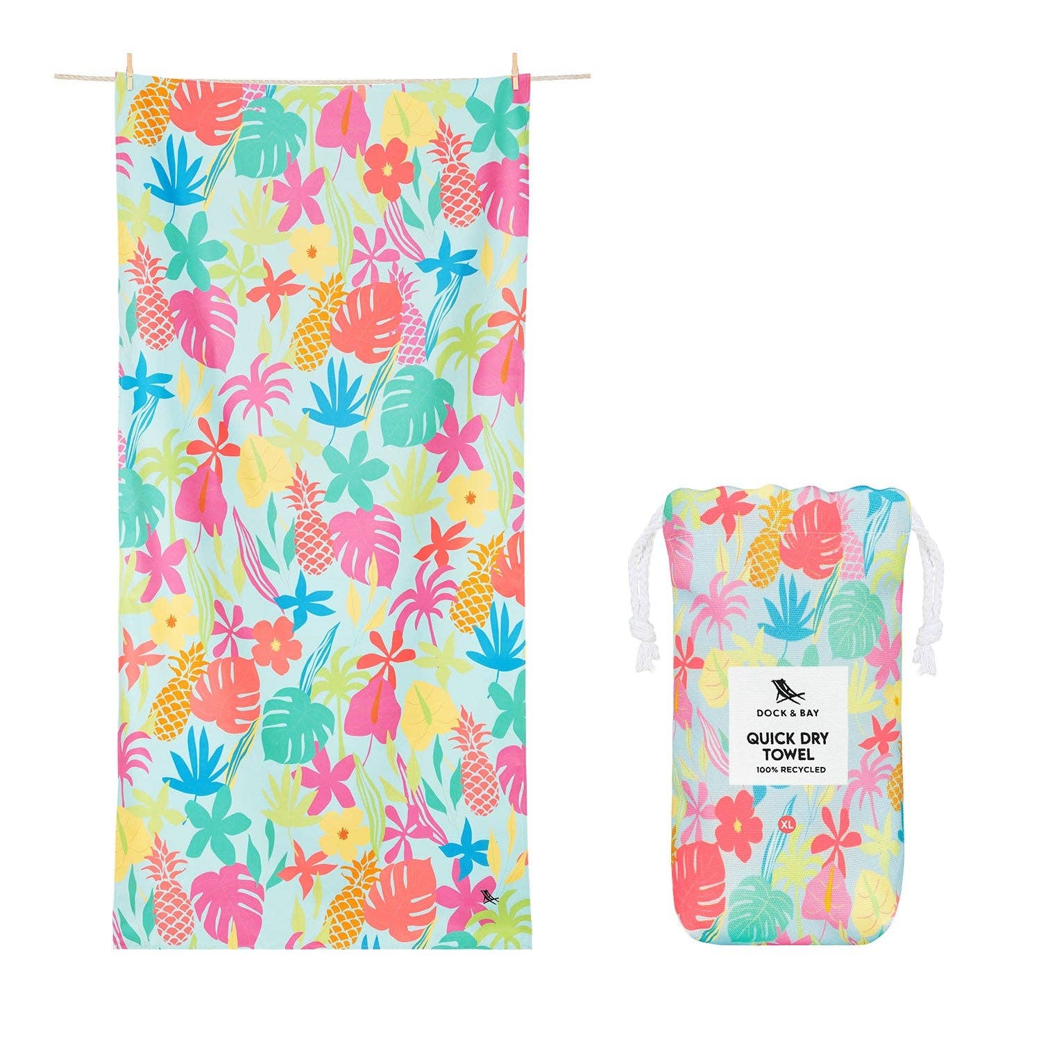 Dock &amp; Bay Quick Dry Design Towels - Large