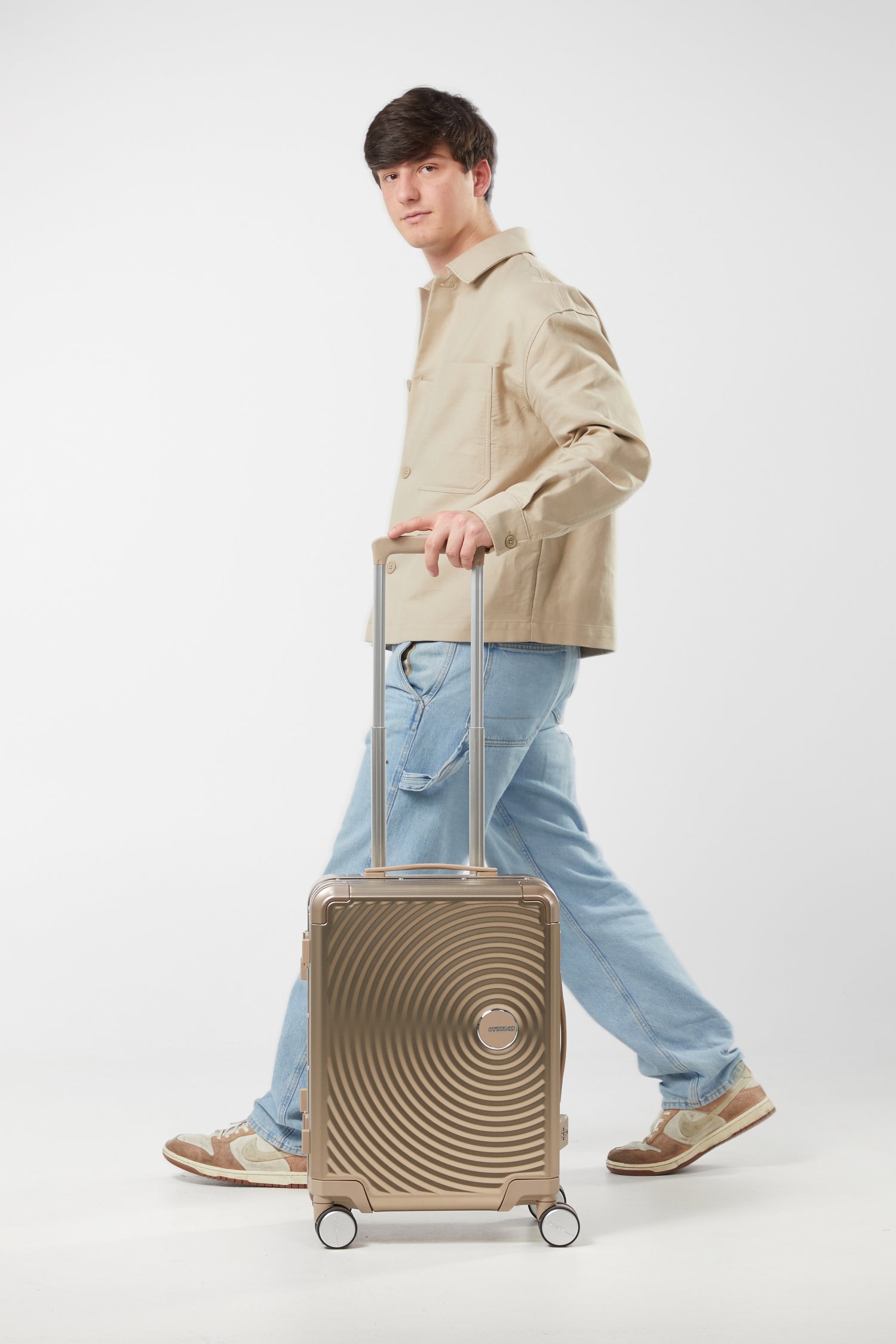 American Tourister Soundbox Alu 55cm