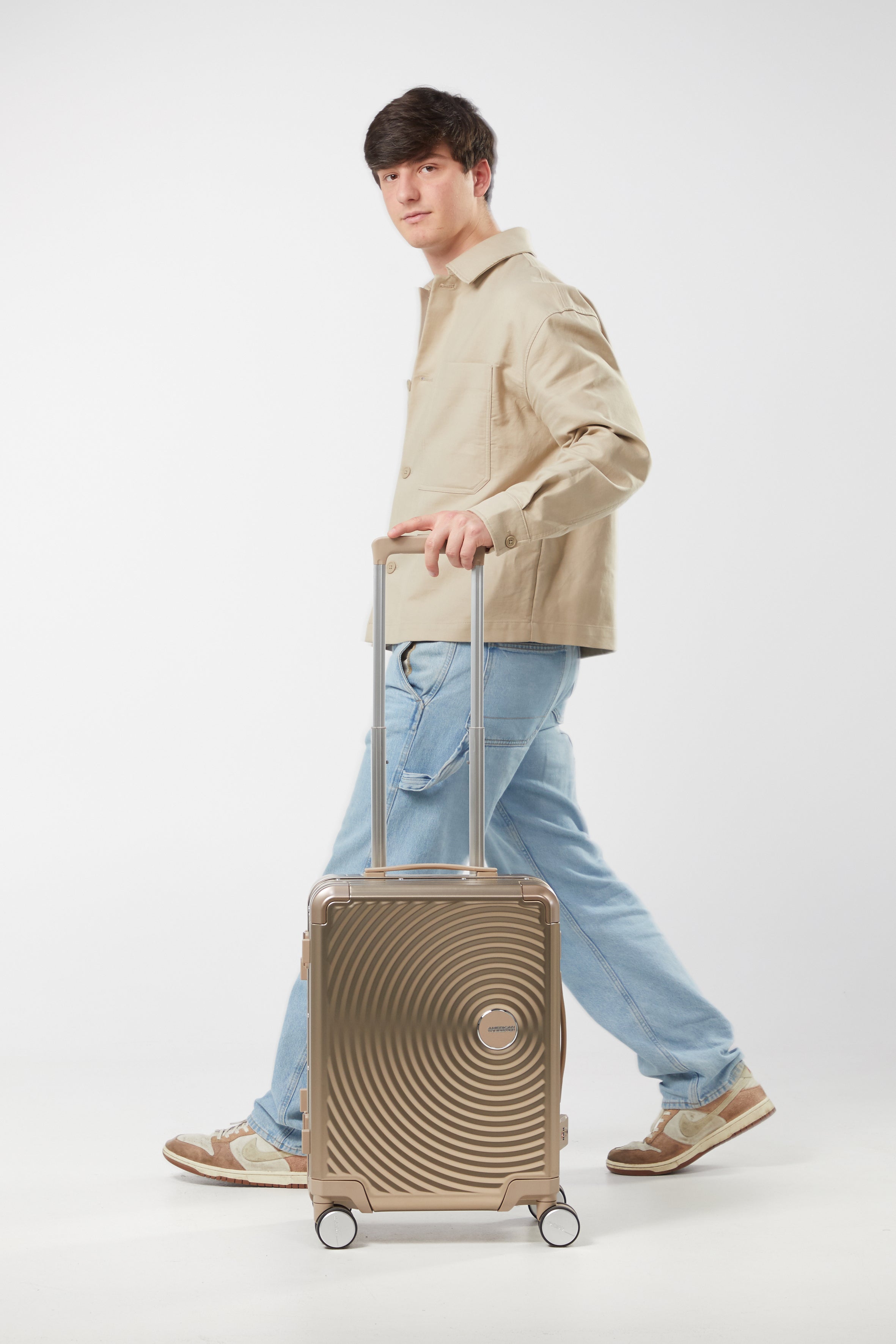 American Tourister Soundbox Alu 55cm