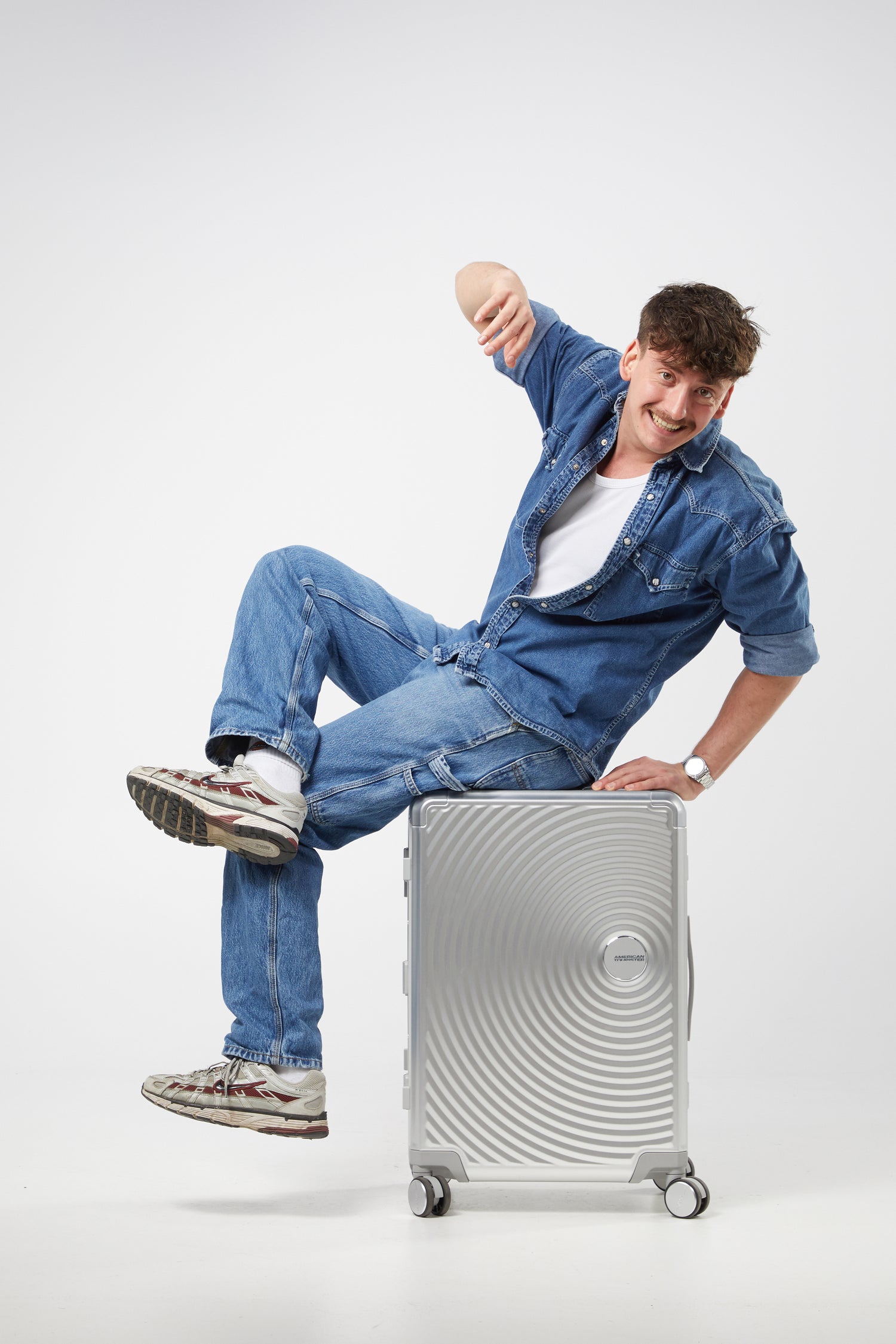 American Tourister Soundbox Alu 68cm