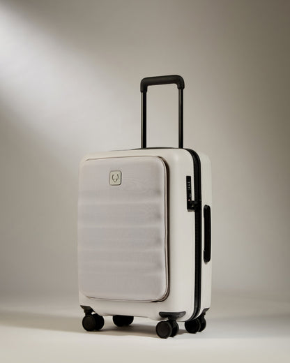 Antler Icon Stripe Cabin with Pocket Suitcase - 55cm