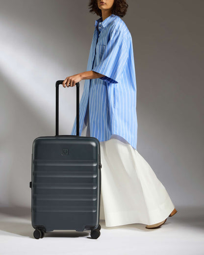 Antler Icon Stripe Medium Suitcase - 66 cm