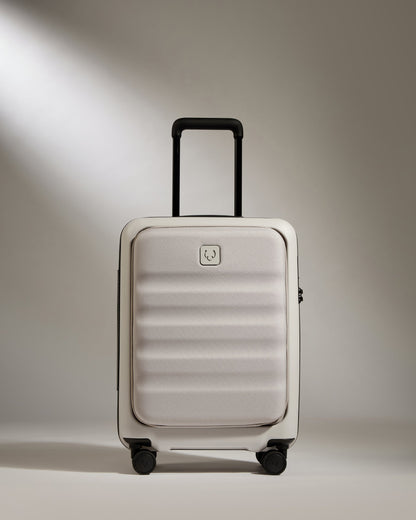 Antler Icon Stripe Cabin with Pocket Suitcase - 55cm