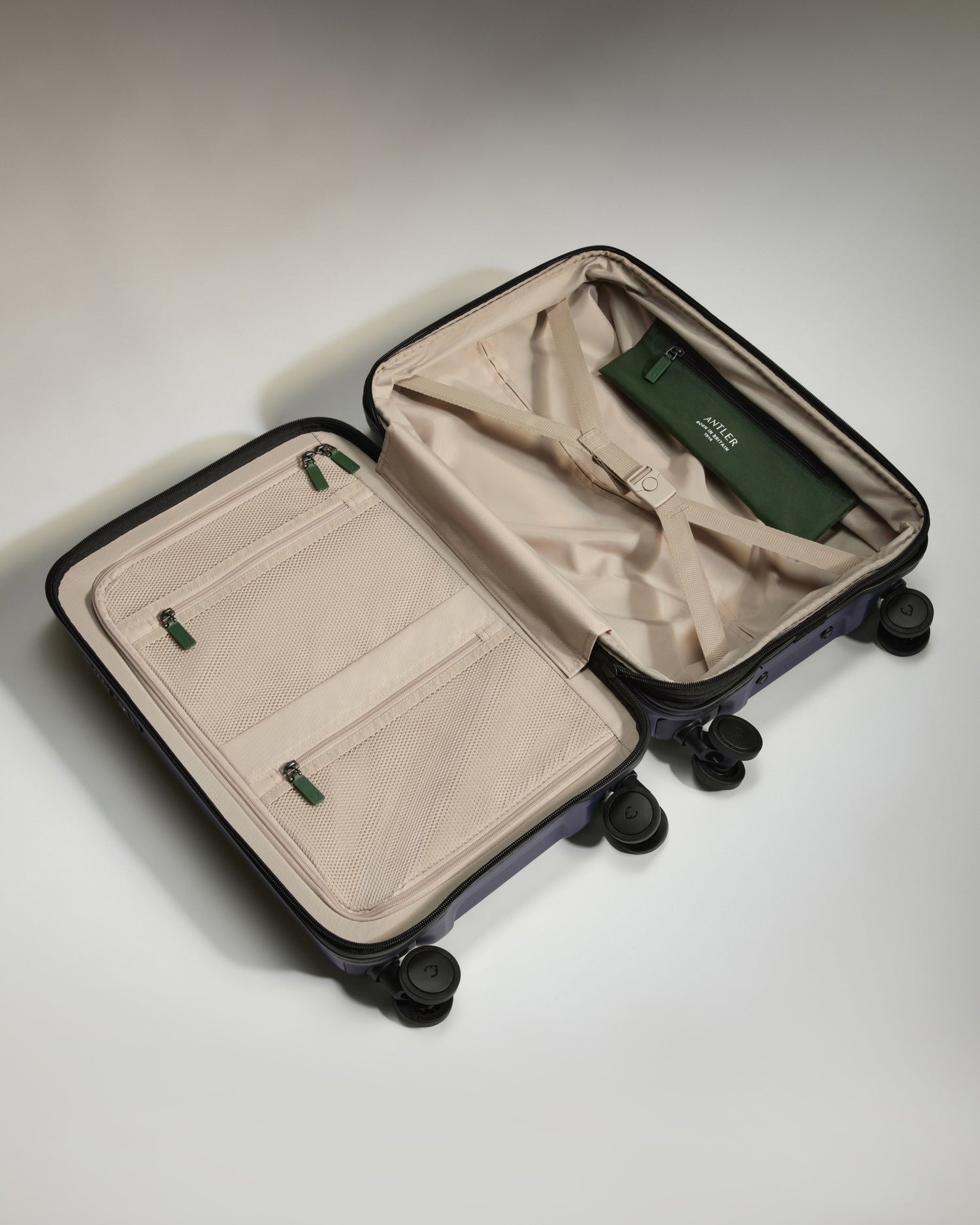 Antler Icon Stripe Exp Cabin Suitcase - 55cm