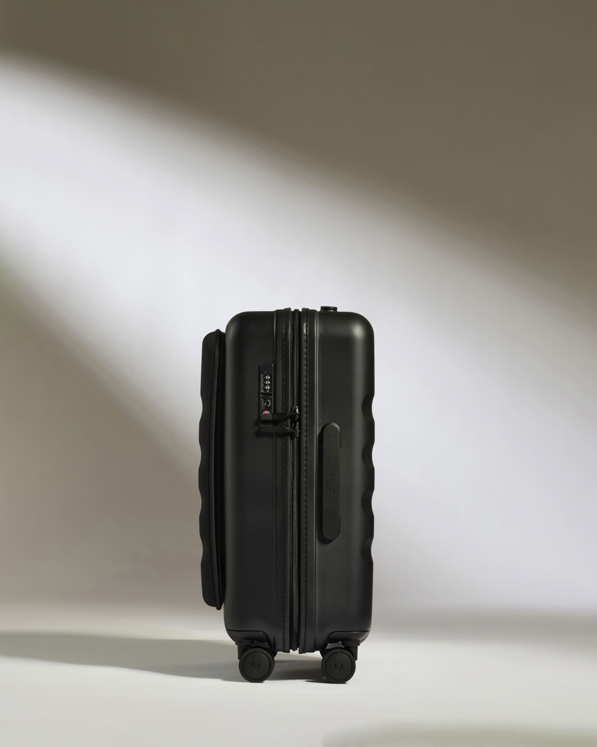 Antler Icon Stripe Cabin with Pocket Suitcase - 55cm