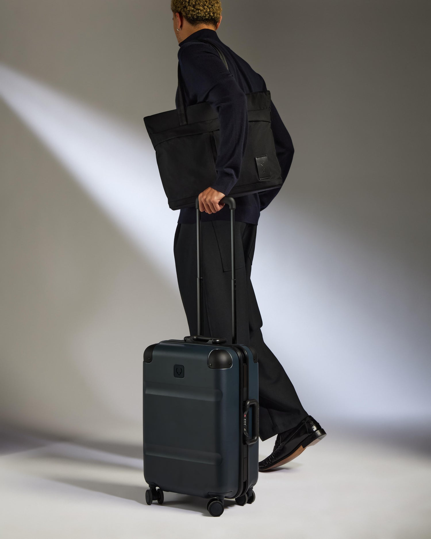 Antler Heritage Stripe Cabin Suitcase - 55cm