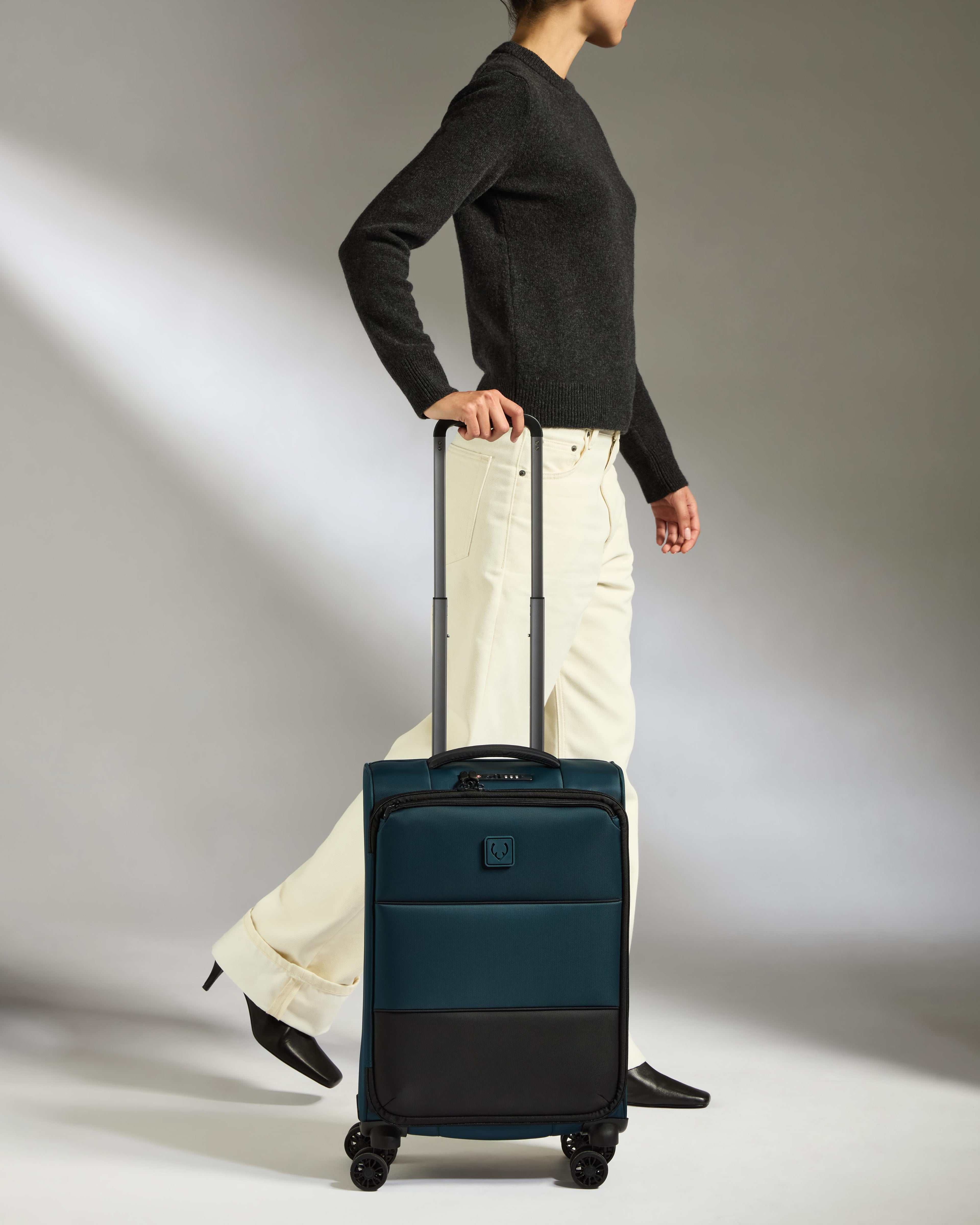Antler Soft Stripe 2.0 Lightest Cabin Suitcase - 55cm