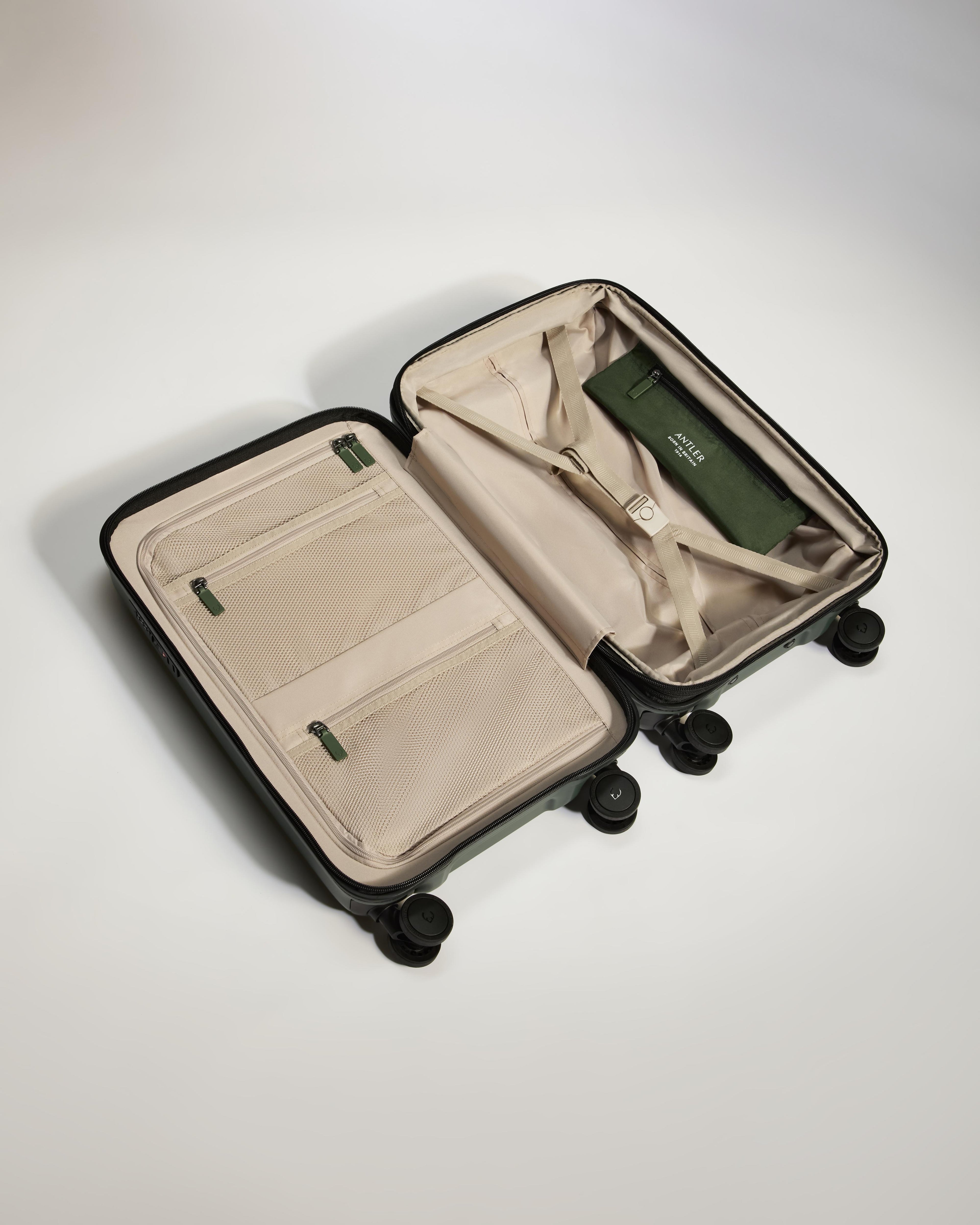Antler Icon Stripe Exp Cabin Suitcase - 55cm