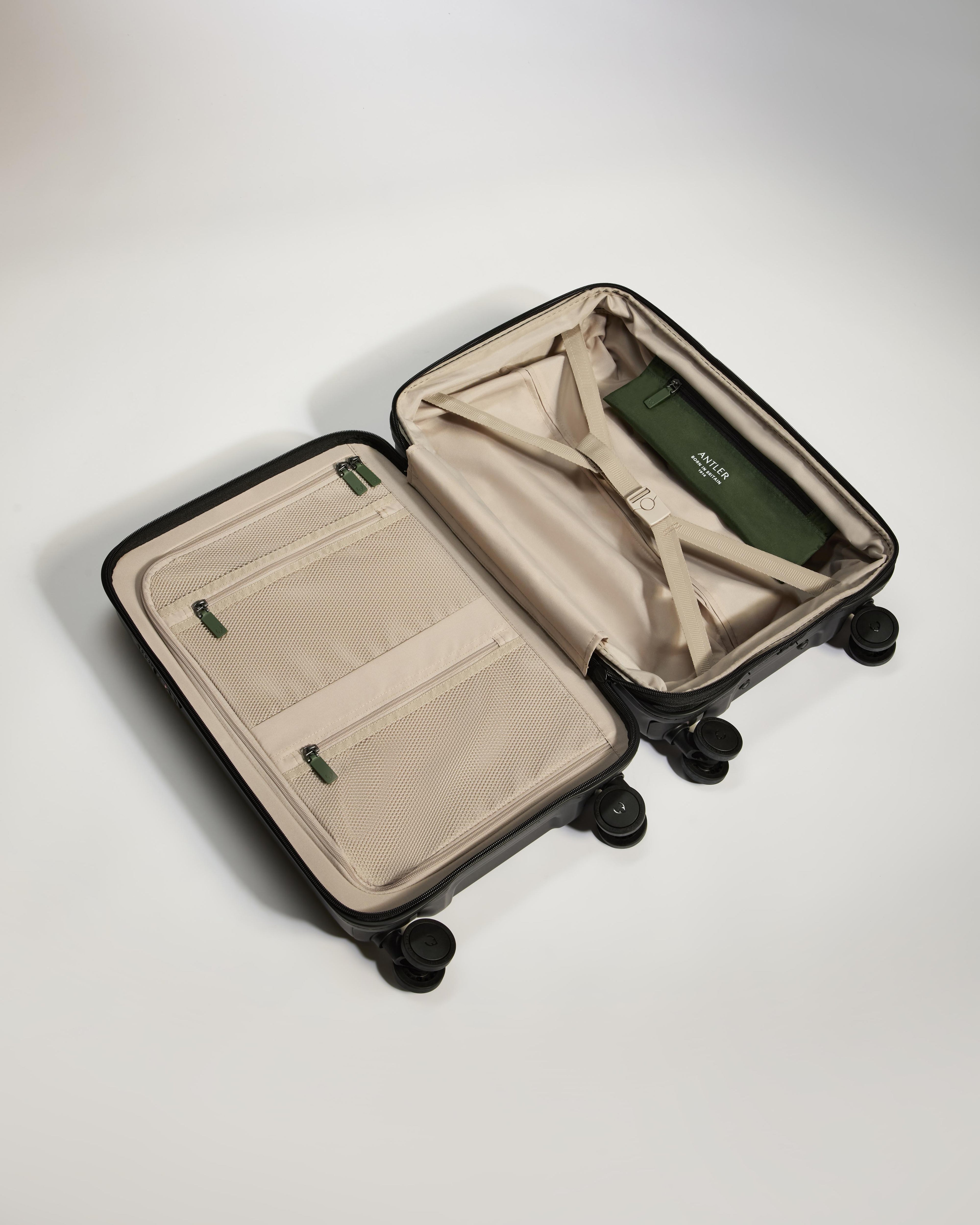 Antler Icon Stripe Exp Cabin Suitcase - 55cm