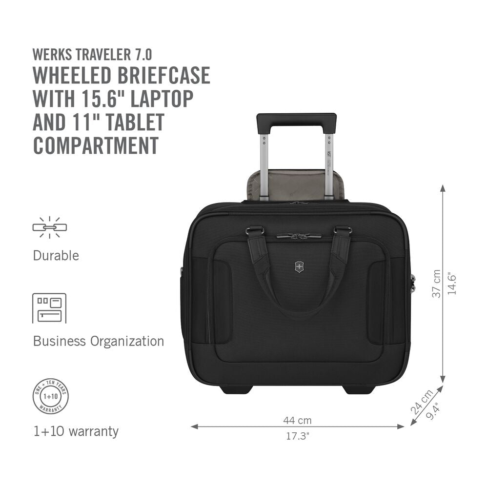 Victorinox Werks Traveler 7.0 Wheeled Briefcase