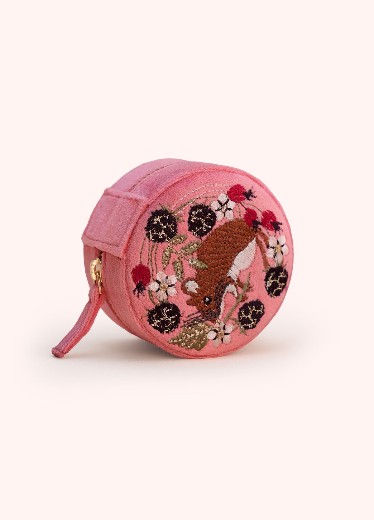 Powder Round Jewellery Box