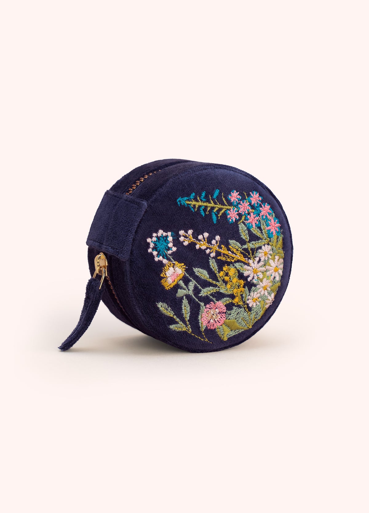 Powder Round Jewellery Box