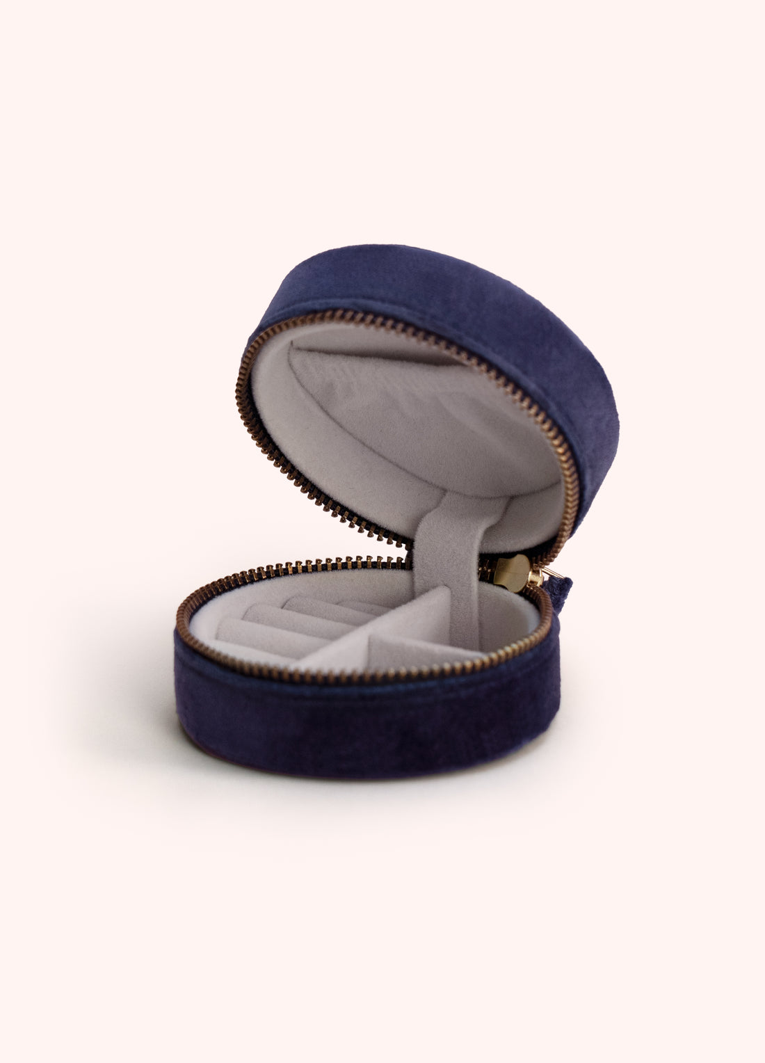 Powder Round Jewellery Box