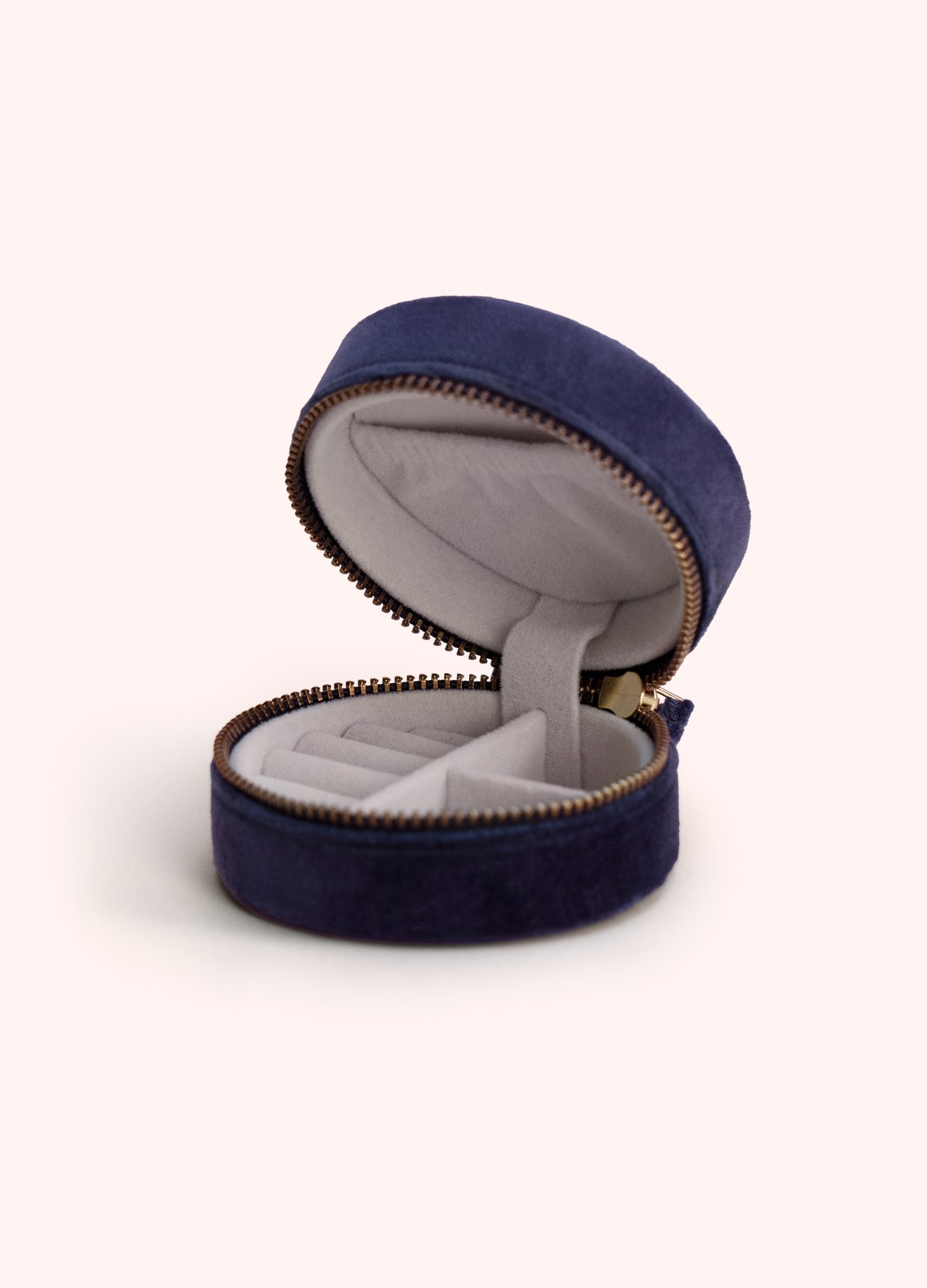 Powder Round Jewellery Box
