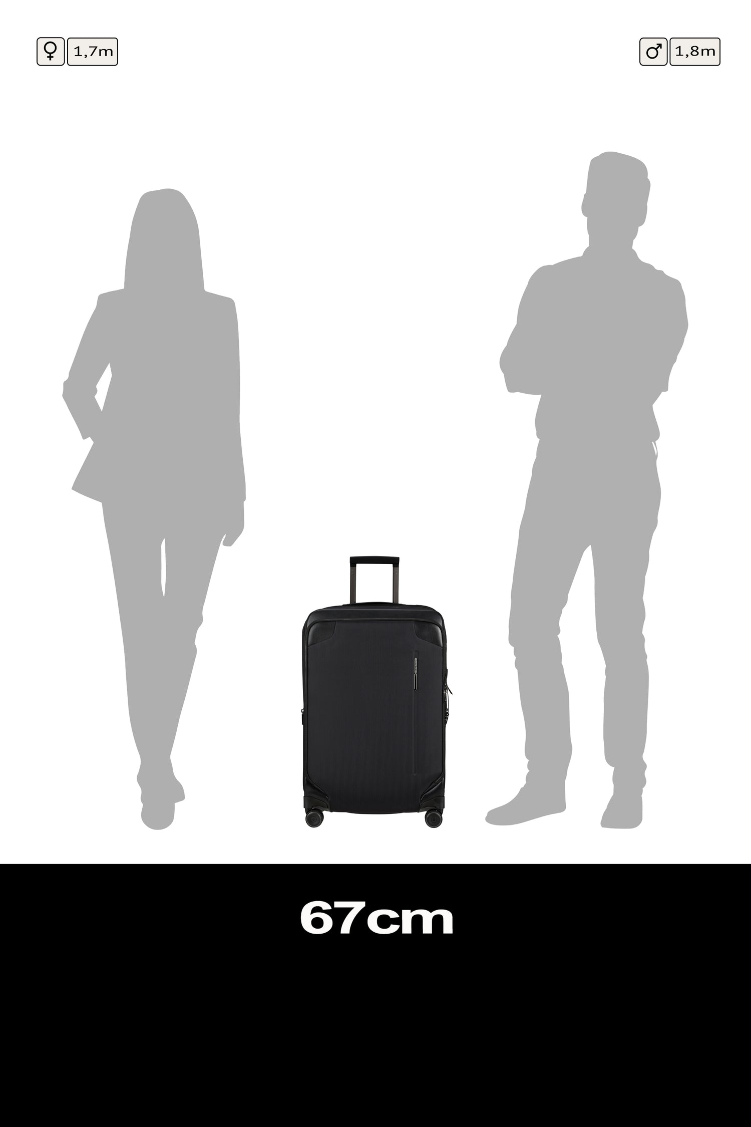 Samsonite Splendix Spinner (4 wheels) 67cm