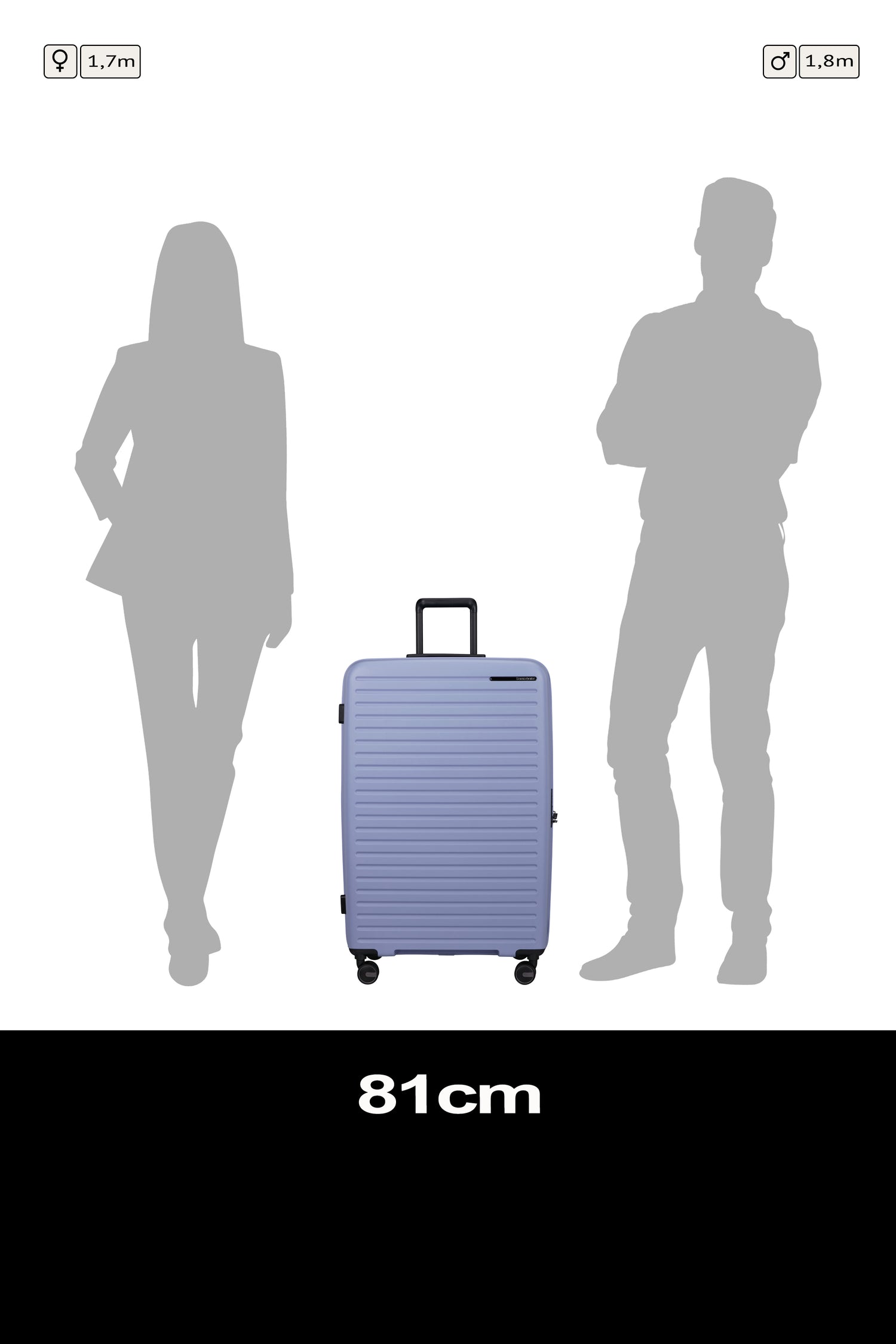 Samsonite ReStackd Spinner XL 81cm Spinner EXP