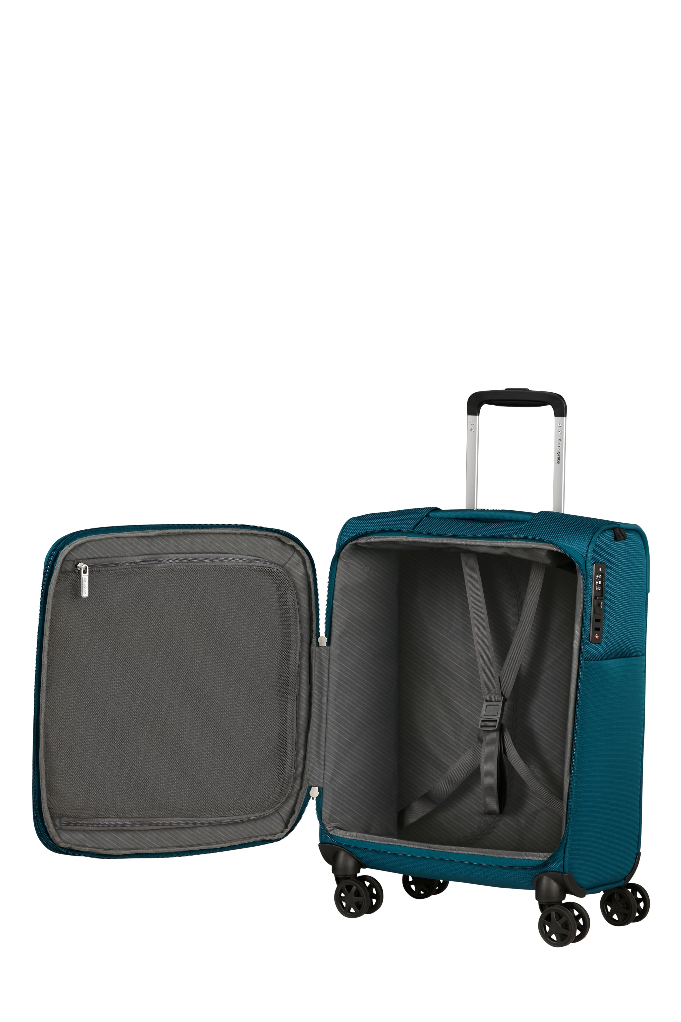 Samsonite Base Breeze 4 Wheel Exp Cabin Suitcase - 55cm