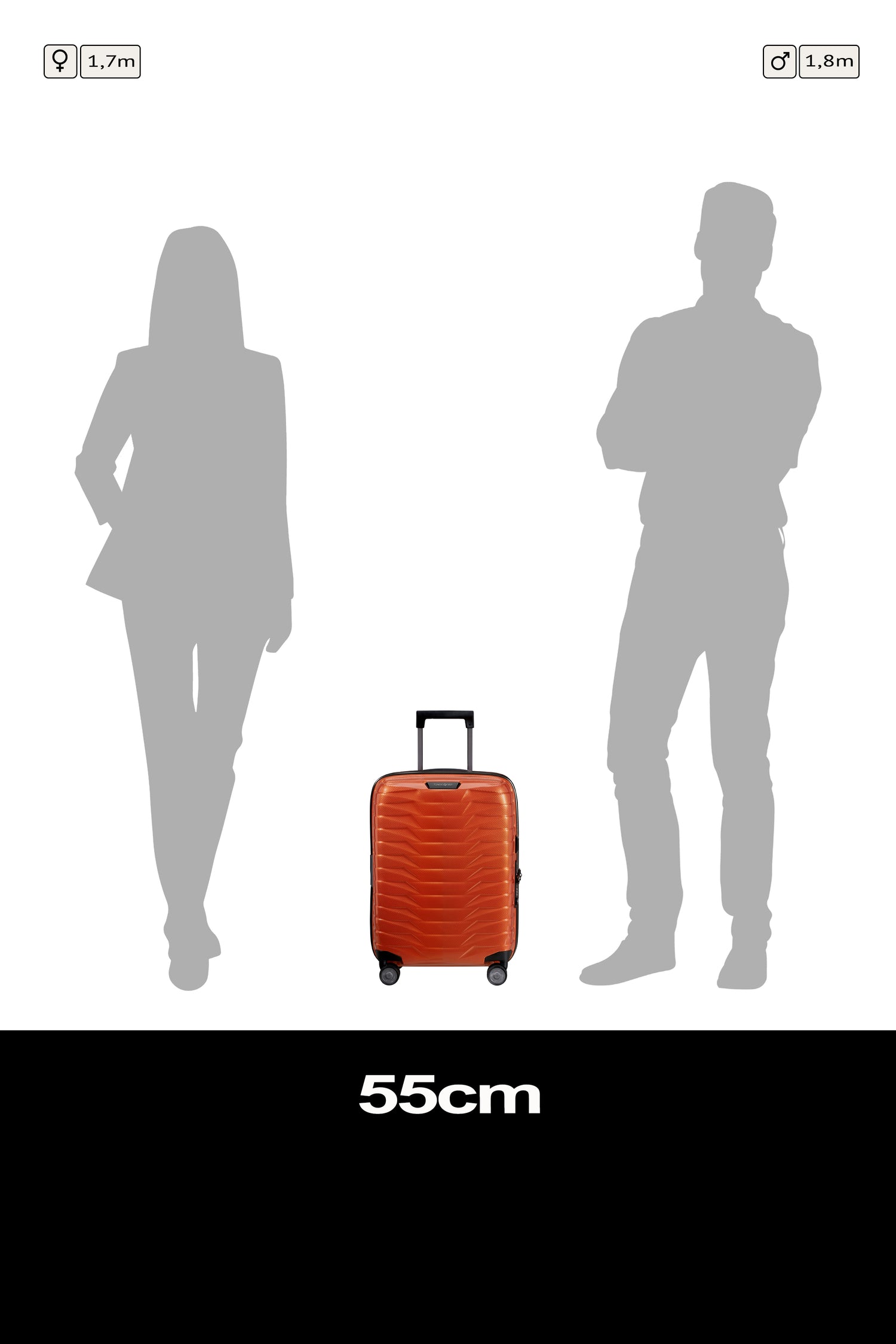 Samsonite Proxis Cabin Spinner 55cm