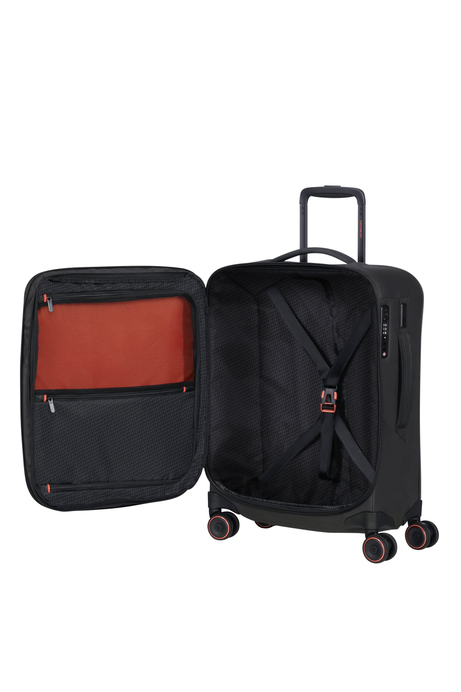 Samsonite Glazed Spinner Exp  55cm- Cabin