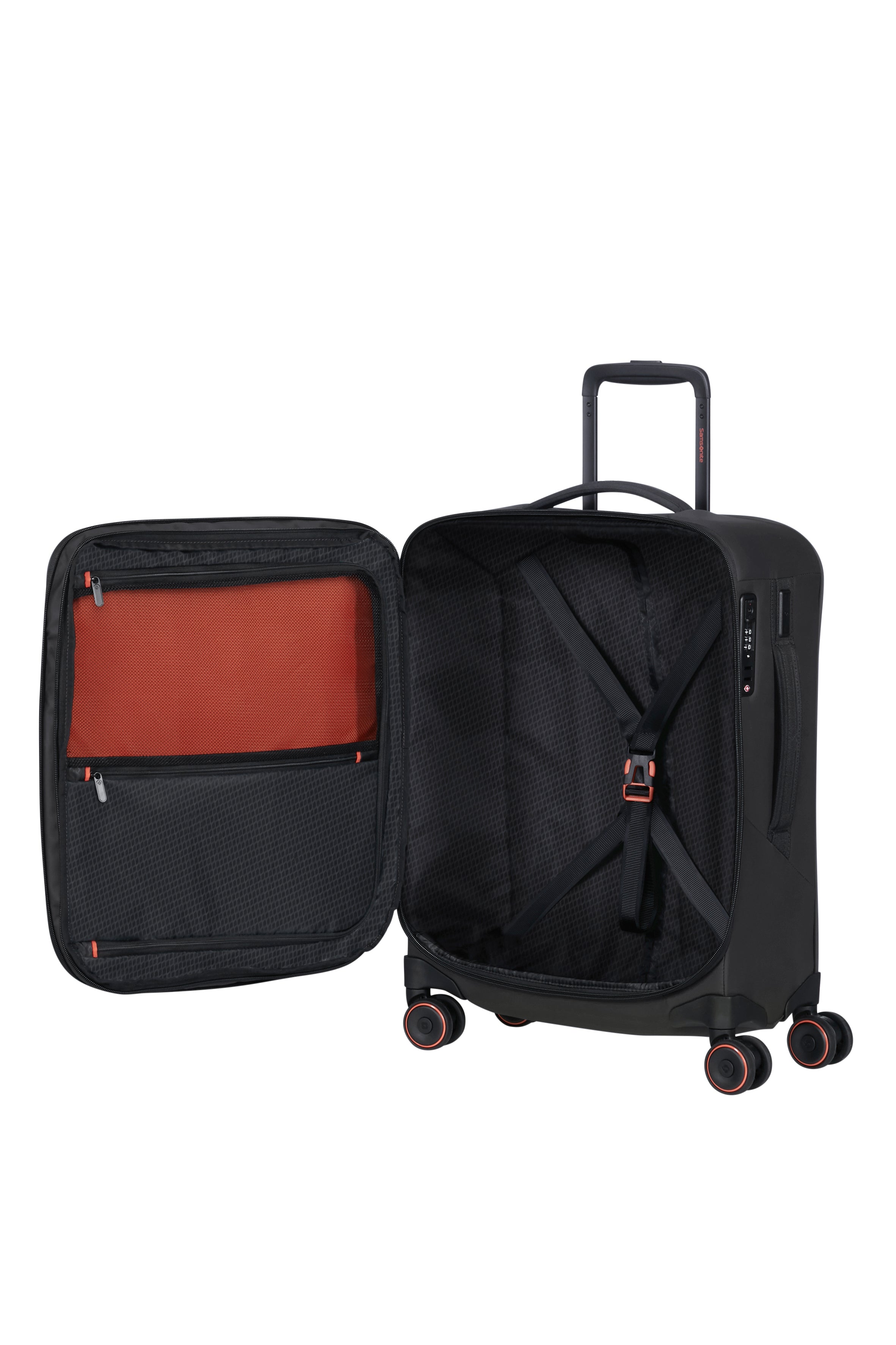 Samsonite Glazed Spinner Exp  55cm- Cabin