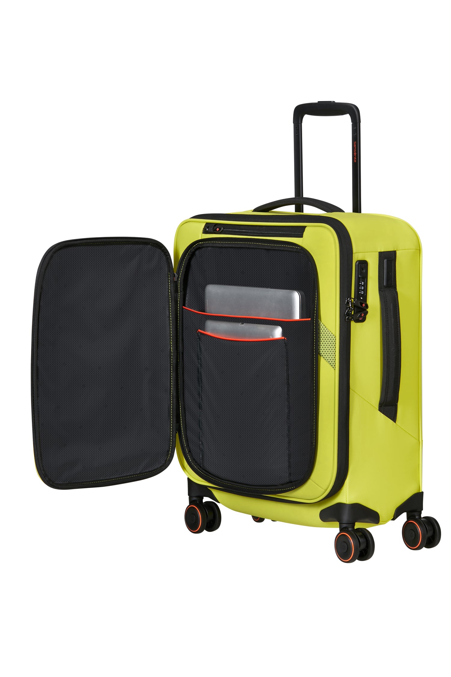 Samsonite Glazed Spinner Exp  55cm- Cabin