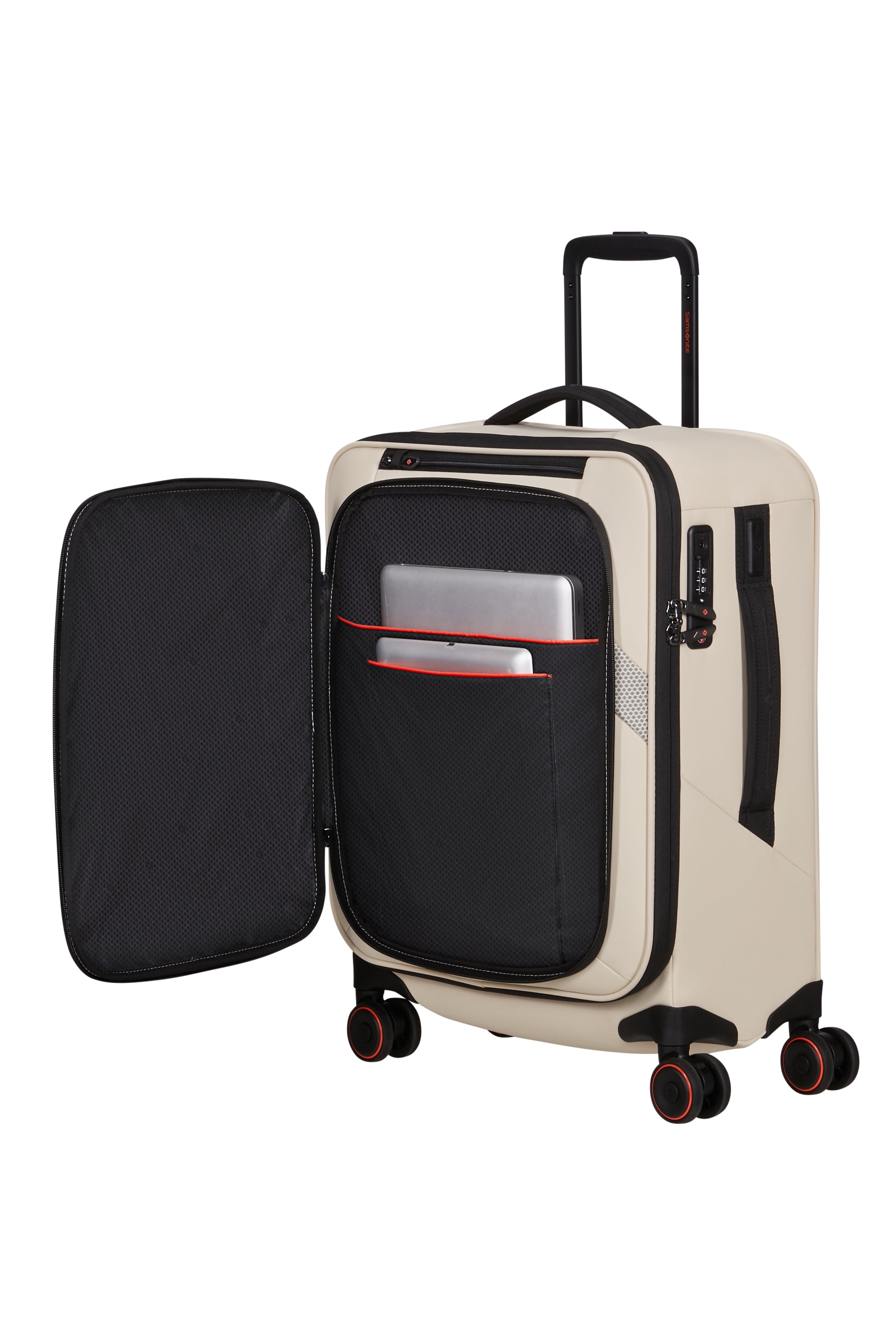 Samsonite Glazed Spinner Exp  55cm- Cabin