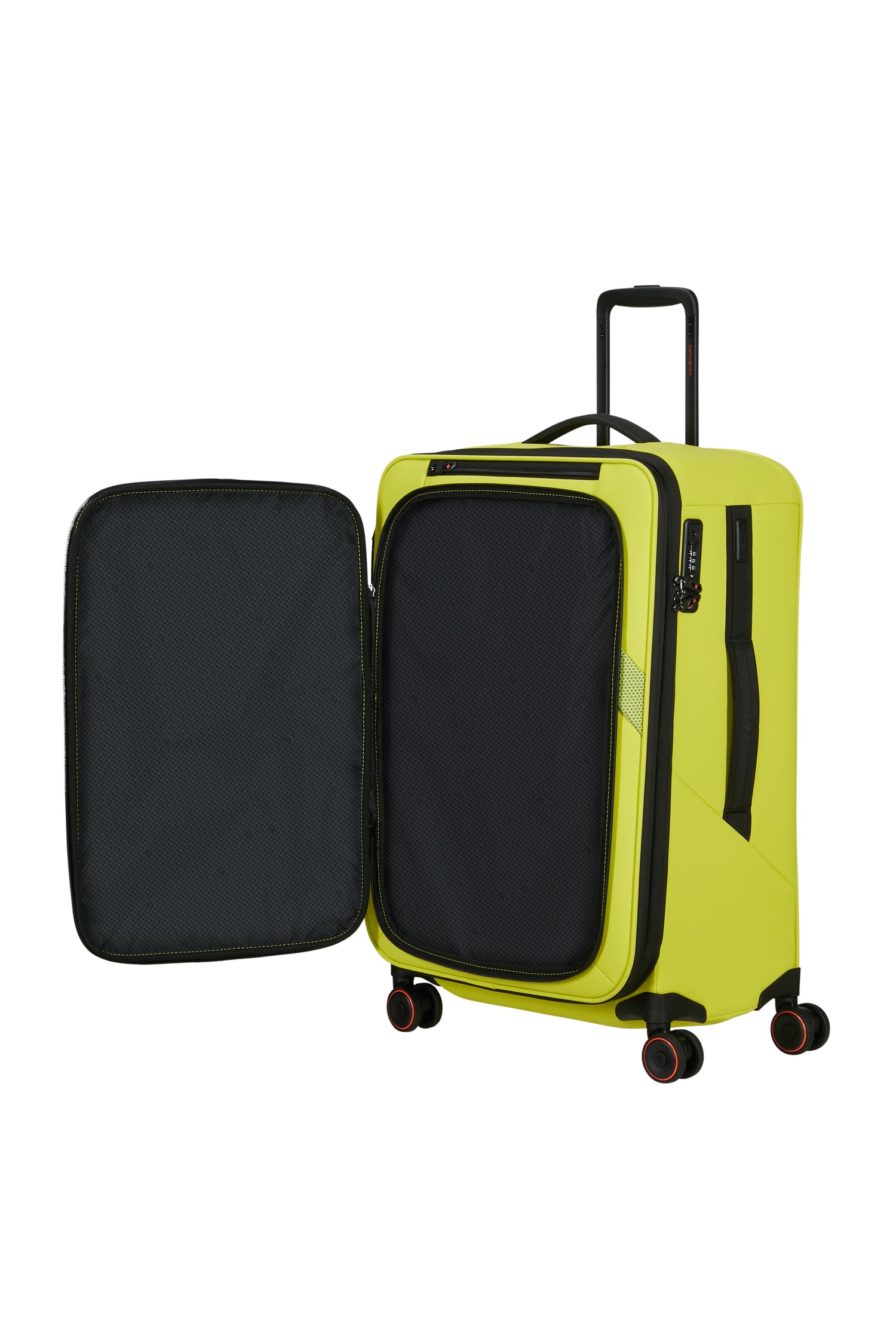 Samsonite Glazed Spinner expandable (4 wheels) 67cm- Medium