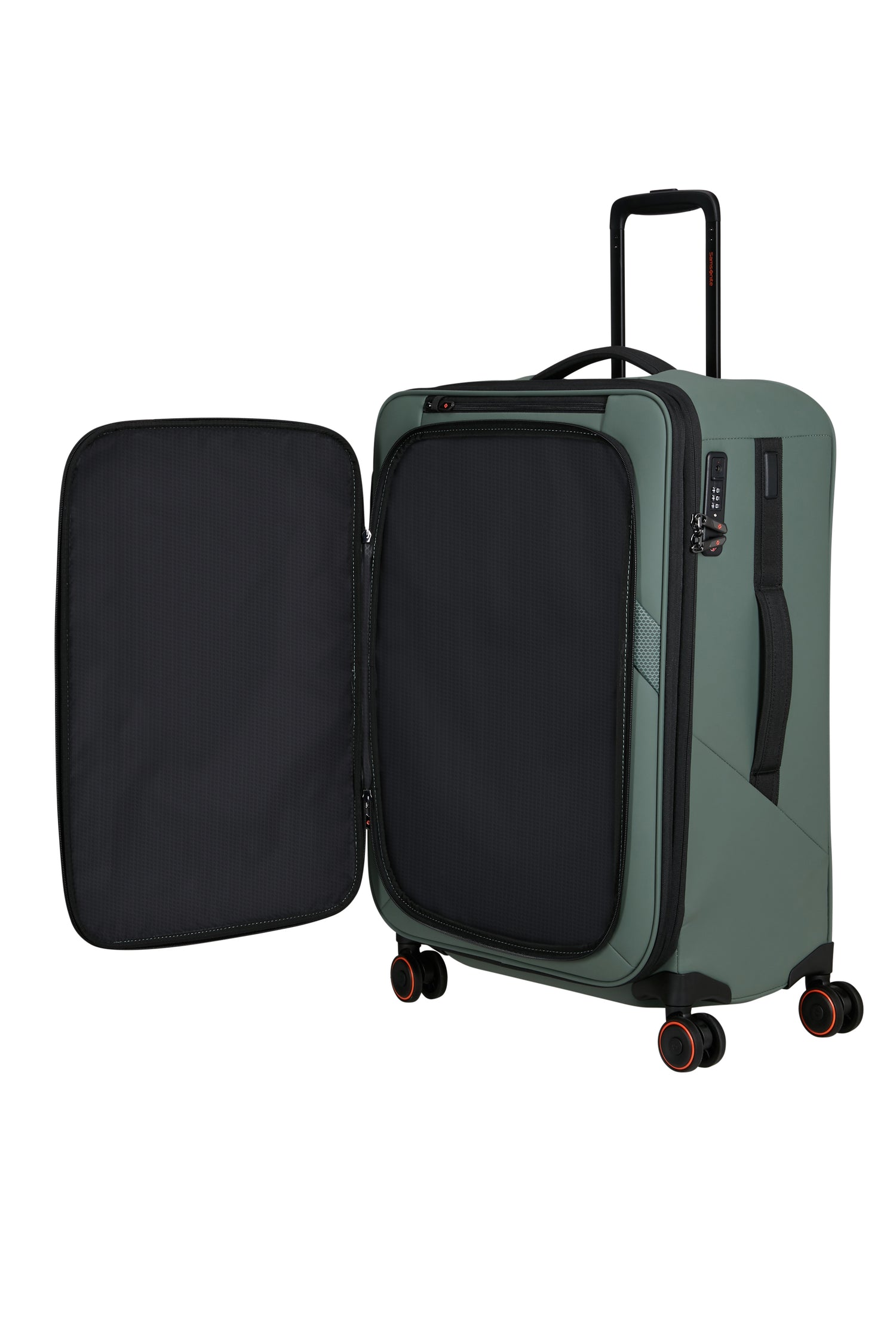 Samsonite Glazed Spinner expandable (4 wheels) 67cm- Medium