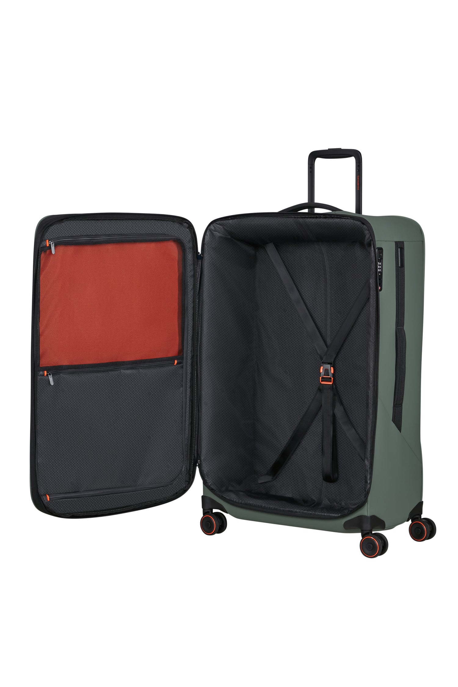 Samsonite Glazed Spinner expandable (4 wheels) 78cm- Large