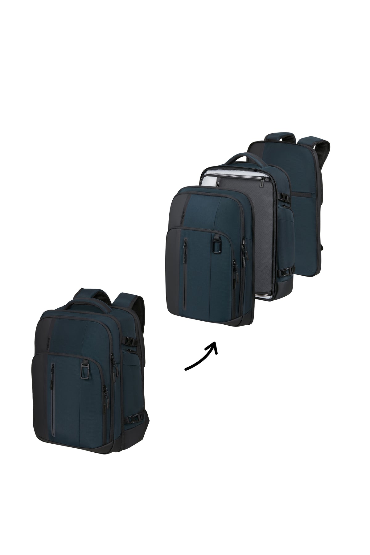 Samsonite Biz2Go 2 3-in-1 Travel Backpack 17.3"