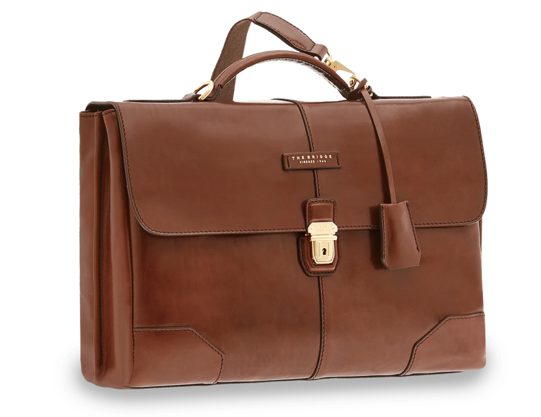 The Bridge Briefcase - Made in Italy