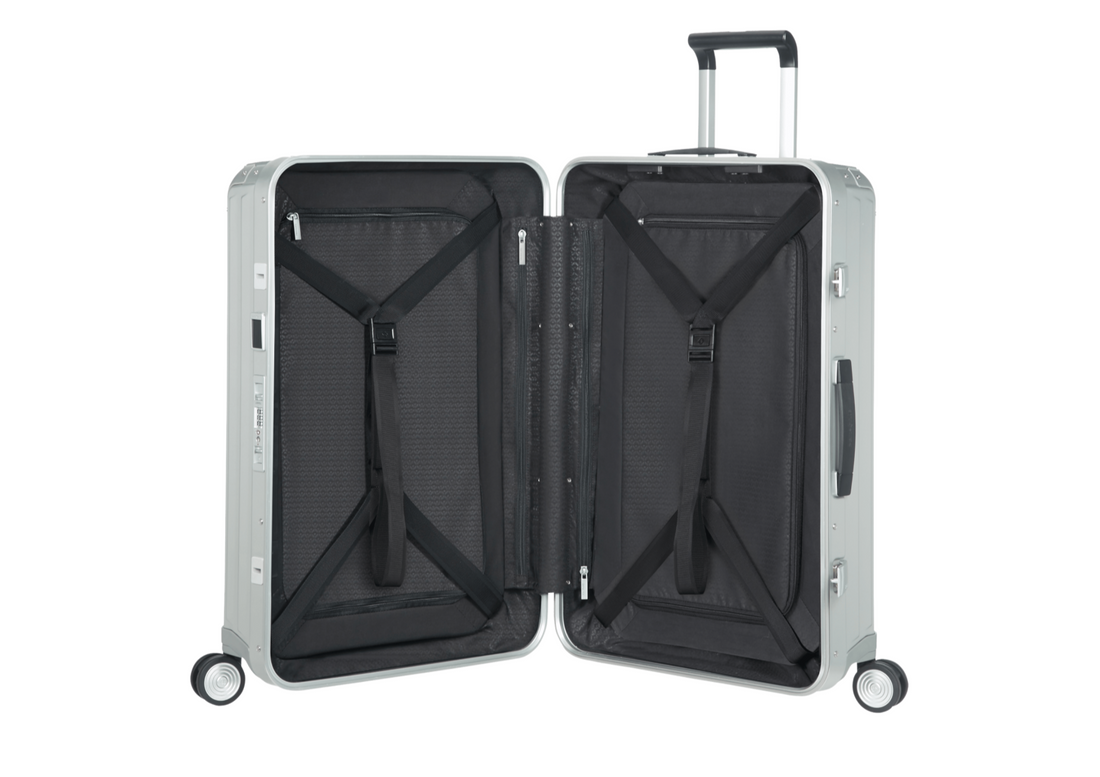 Samsonite Lite-Box Alu Spinner 69cm - Aluminium