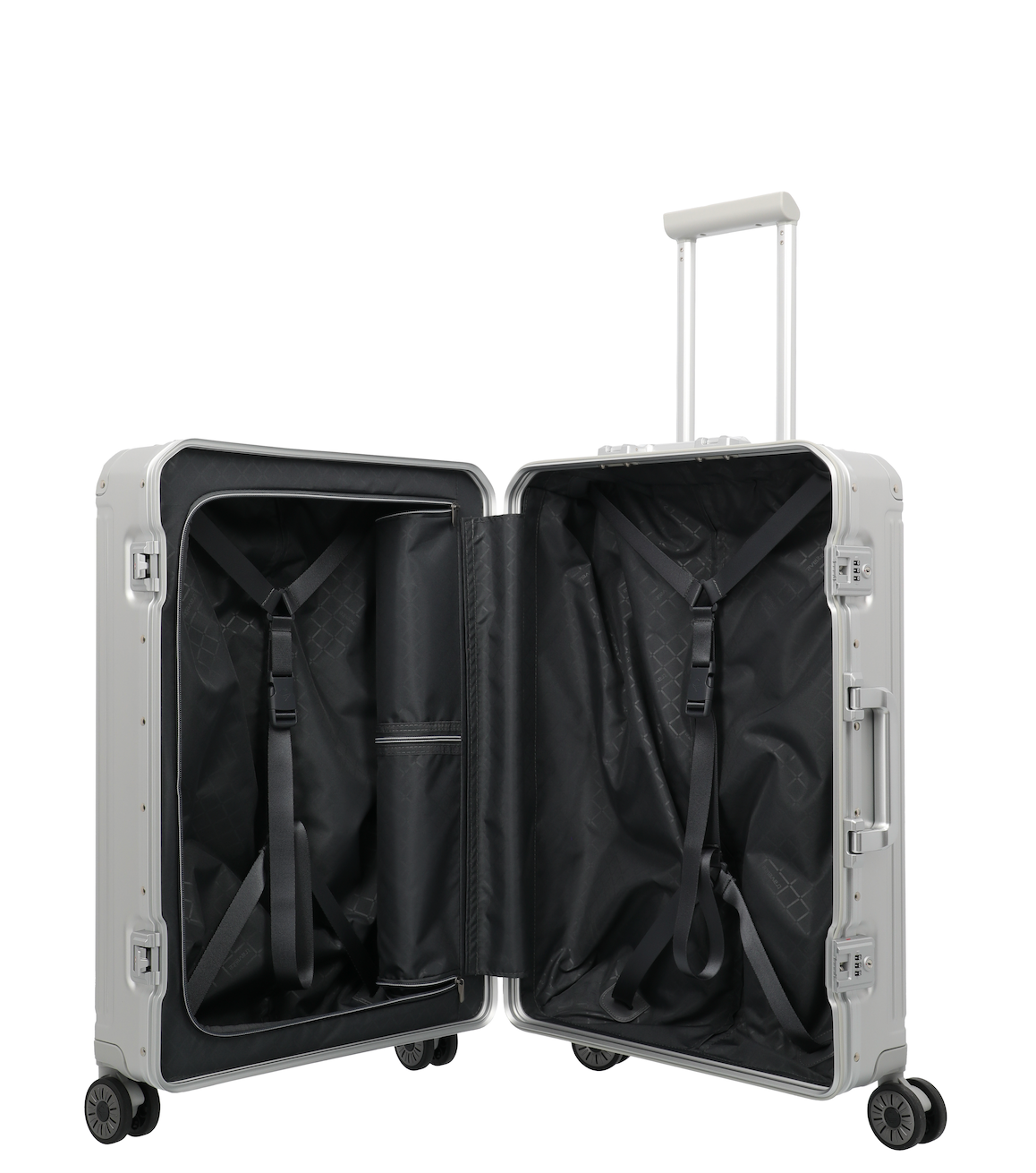 Travelite Next Trolley M - Aluminium