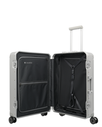 Travelite Next Trolley M - Aluminium