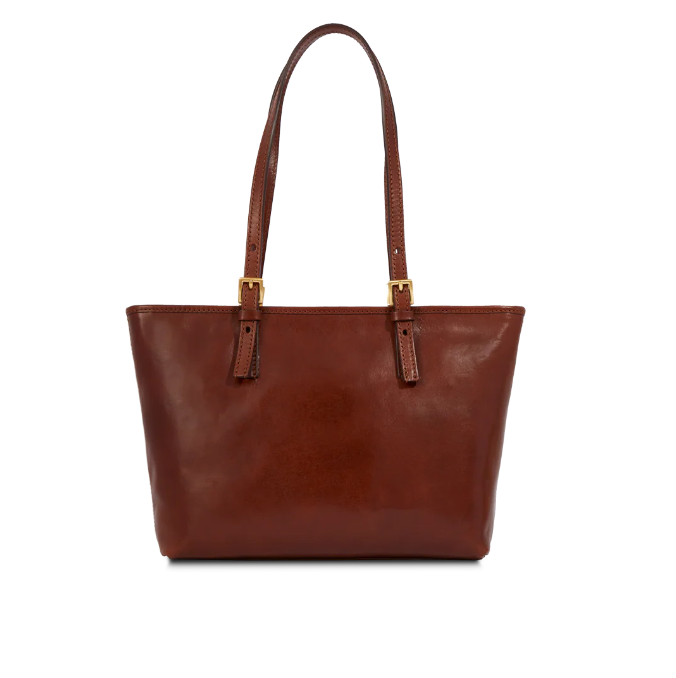The Bridge Story Leather shopper bag with zip