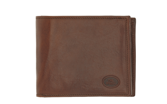 The Bridge Leather Mens Wallet with coin pocket