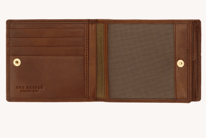 The Bridge Leather Mens Wallet with coin pocket