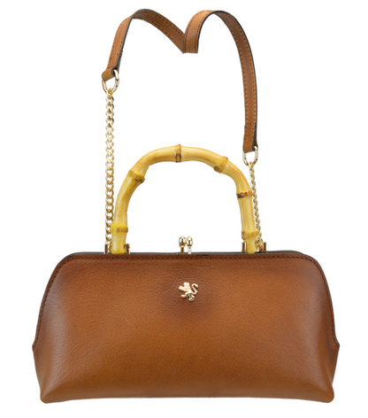 Pratesi Candeli Handbag in genuine full-grain leather