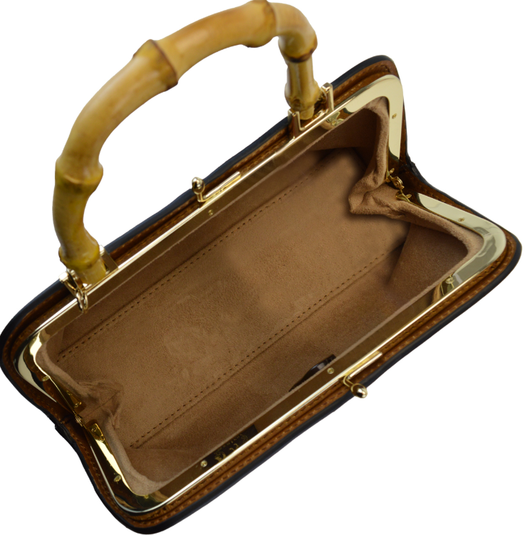 Pratesi Candeli Handbag in genuine full-grain leather